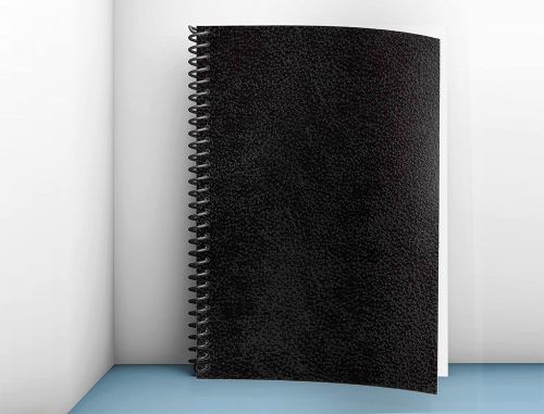 Capa de encadernacao liderpapel cartao din a3 1 mm preta pack de 50 unidades , Liderpapel , 64092 , 8423473297470